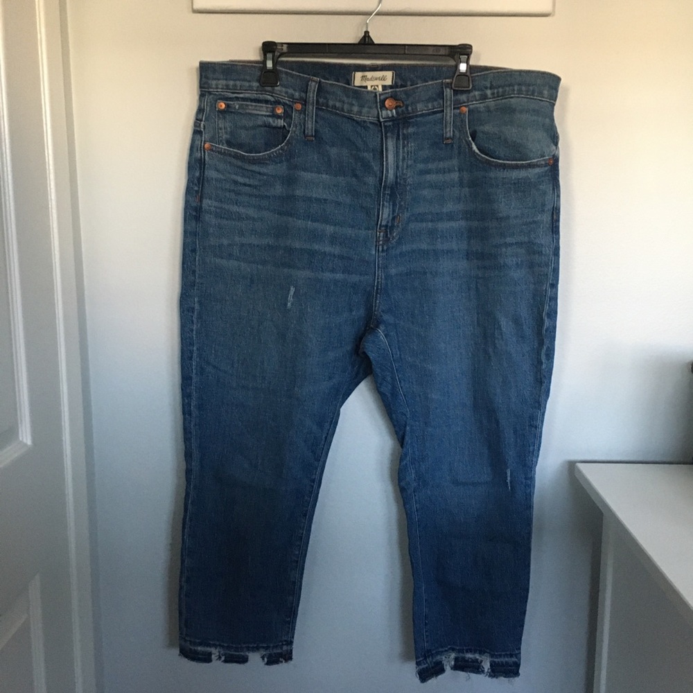 Madewell High Rise Boyjean